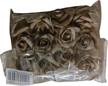 Mini Foam Roos Sand 2 cm Zelfklevend Pak, Ophalen of Verzenden, Nieuw
