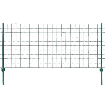 vidaXL Euro hek 20x1 m staal groen, Verzenden, Nieuw, IJzer, 1 tot 2 meter