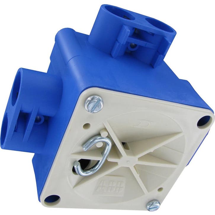 ABB - Centraaldoos - Hafobox - 55mm - 5/8inch - Incl. Deksel, Doe-het-zelf en Verbouw, Elektra en Kabels, Nieuw, Ophalen of Verzenden