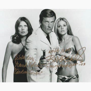 James Bond 007: The Man with the Golden Gun - Signed by, Nieuw