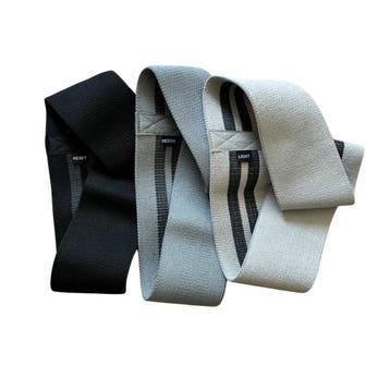 Luxe korte weerstandsbanden set booty bands elastiekenset, Sport en Fitness, Fitnessmaterialen, Ophalen of Verzenden, Nieuw, Rug