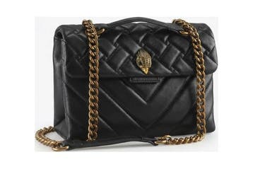 Kurt Geiger London Handtas Zwart, Verzenden, Zo goed als nieuw, Zwart