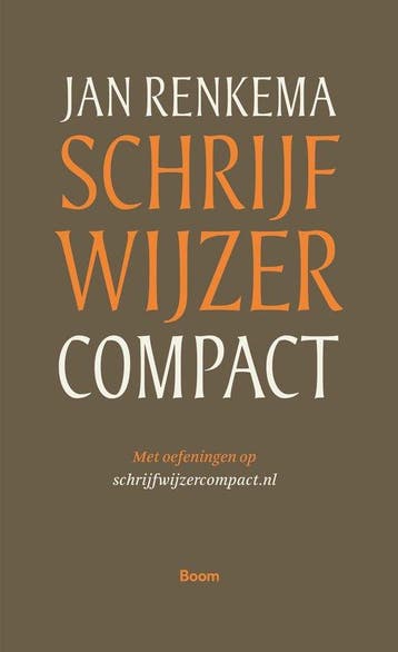 9789024434763 Schrijfwijzer compact | Tweedehands, Boeken, Verzenden, Zo goed als nieuw, Jan Renkema