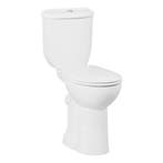 Duoblok Toiletpot Staand Verhoogd +5.5 cm Wit Compleet (AO), Ophalen of Verzenden, Nieuw, Overige typen