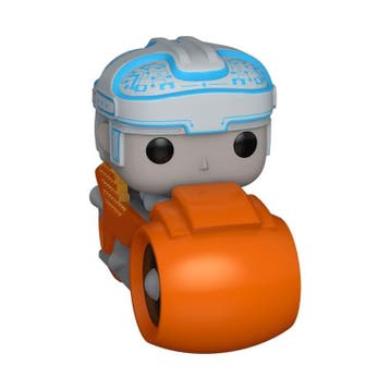 Tron(1982) POP! Rides Deluxe Vinyl Tron on Light Cycle #134, Ophalen of Verzenden, Nieuw
