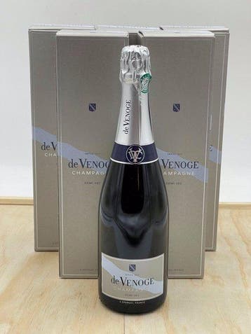 De Venoge, Cordon Bleu - Champagne Demi-Sec - 6 Flessen, Nieuw