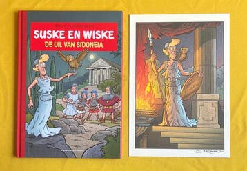 Suske en Wiske - De uil van Sidoneia - Luxe HC met linnen, Nieuw
