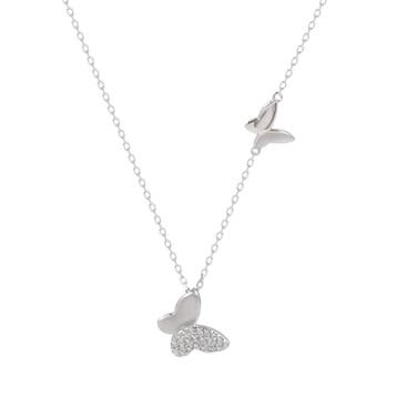 Zilveren Vlinder Ketting 925, Verzenden, Nieuw