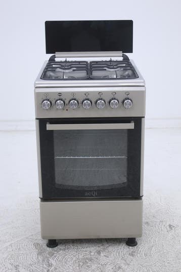 OP=OP! ZWART OF RVS kwalitatieve gasfornuis! 50+60cm NIEUW!, Grill, Nieuw, Energieklasse A of zuiniger, Gas