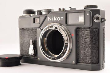 Nikon S3 Black Paint (Professionally Repainted) Analoge, Nieuw