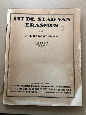 Plakplaatjes-Album - Uit de Stad van Erasmus - 1929, Boeken, Ophalen of Verzenden, Gelezen, Plaatjesalbum