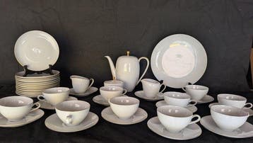 Eschenbach - Koffieservies voor 10 - Porselein