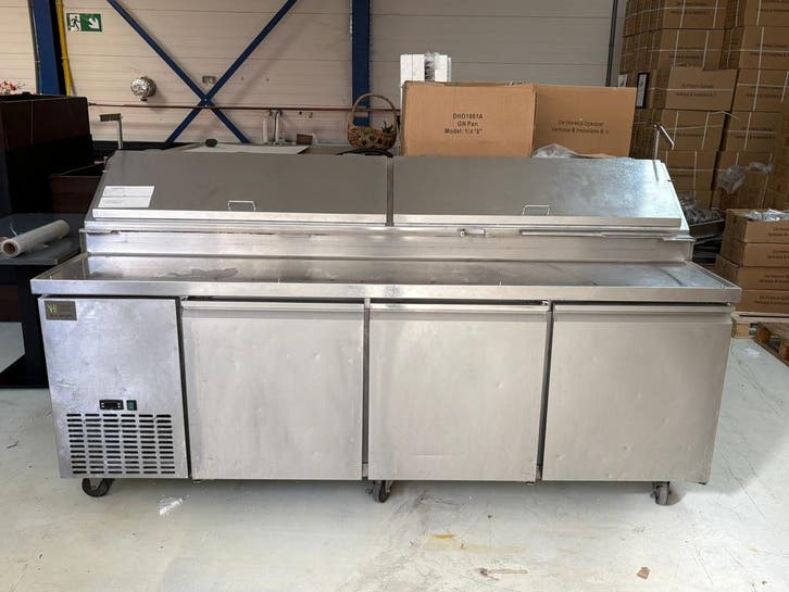 Pizza koelwerkbank - 233x87x139, Zakelijke goederen, Horeca | Keukenapparatuur, Ophalen of Verzenden