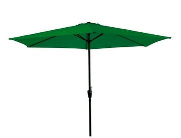 Parasol rond 3 meter met molen kleuren rood paars groen roze, Overige typen, Minder dan 4 meter, Nieuw, 2 meter of meer