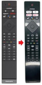 Alternatieve Philips 996592007461 afstandsbediening, Verzenden, Nieuw