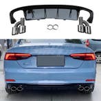 Diffuser With Black Exhaust Tips Voor Audi A5 S Line/S5 F5, Ophalen of Verzenden, Nieuw