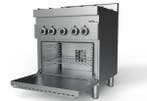 Unni-cooking | Gas Fornuis Met Elektrische Oven | 4 Branders, Ophalen of Verzenden, Nieuw in verpakking