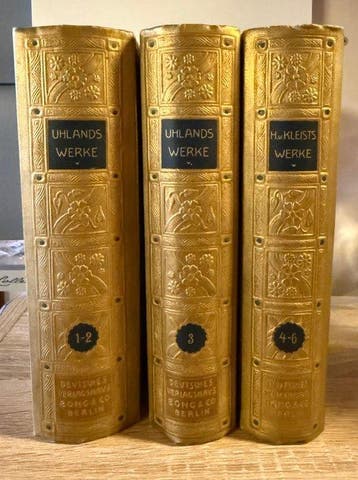 Ludwig Uhland & H.v. Kleist - Uhlands Werke & H.v. Kleists