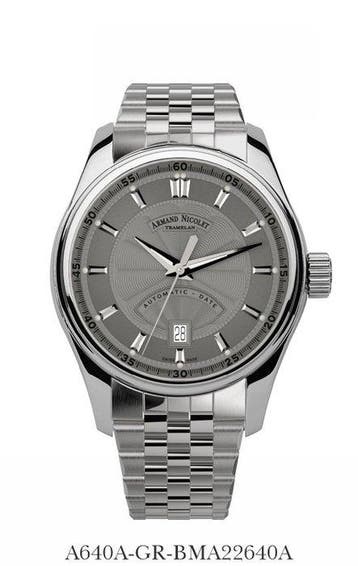 Armand Nicolet - MH2 Date - Zonder minimumprijs - A640A-GR -, Nieuw