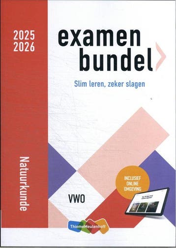 9789006995022 Examenbundel Natuurkunde vwo 2025/2026, Boeken, Verzenden, Zo goed als nieuw
