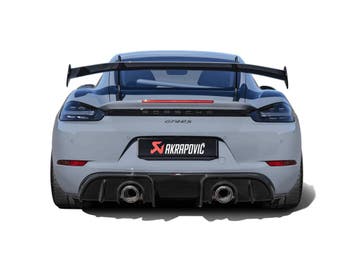 Porsche 718 GT4RS Carbon Akrapovic diffusor, Verzenden