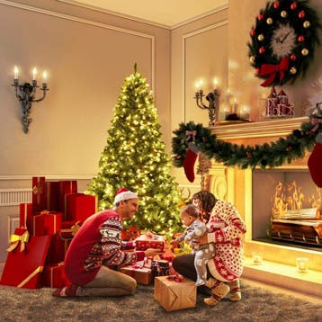 2dekans | Coast Kunstkerstboom - LED -Verlichting - Incl., Ophalen of Verzenden, Zo goed als nieuw