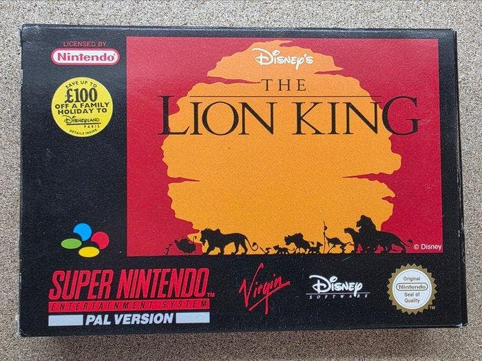 Nintendo - Snes - BRAND NEW - OLD STOCK - THE LION KING- PAL, Spelcomputers en Games, Spelcomputers | Overige Accessoires