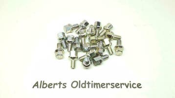 20x Wielbout stalen velg Mercedes W108 W114 W115 W116 W123, Ophalen of Verzenden, Nieuw, Universele onderdelen