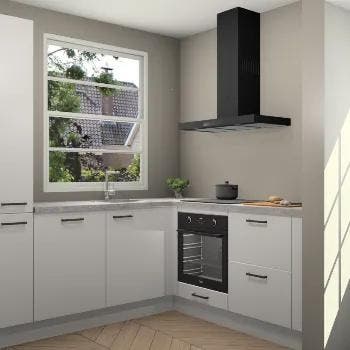 Zijdegrijze keuken Harbin 107087, Verzenden, Nieuw