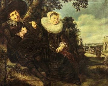 European School (XX) - The Marriage Portrait of Isaac Massa