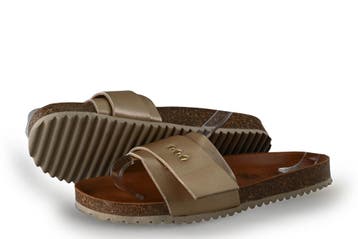 Kairos Slippers in maat 40 Goud, Slippers, Overige kleuren, Verzenden, Zo goed als nieuw