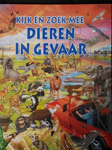 Kijk en zoek mee: Dieren in gevaar - Anja De Lombaert, Boeken, Verzenden, Gelezen, Anja De Lombaert