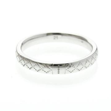 Gucci - Ring - 18 karaat Witgoud, Sieraden, Tassen en Uiterlijk, Ringen, Nieuw