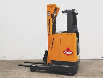 JUNGHEINRICH ETV 110 ELEKTRO REACHTRUCK - 5300 mm - 1000 kg, Tot 1000 kg, Elektrisch, Reachtruck, Jungheinrich