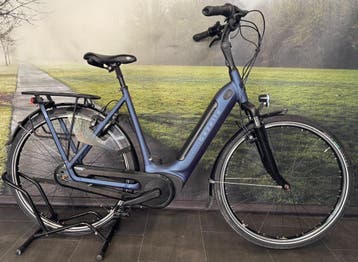 Gazelle Grenoble C7+ Elektrische Damesfiets - Middenmotor, Ophalen of Verzenden, Zo goed als nieuw, 50 km per accu of meer, 55 tot 59 cm