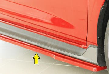 Side skirt aanzetstuk | geschikt voor Hyundai | i20 N / i20, Verzenden, Nieuw, Hyundai