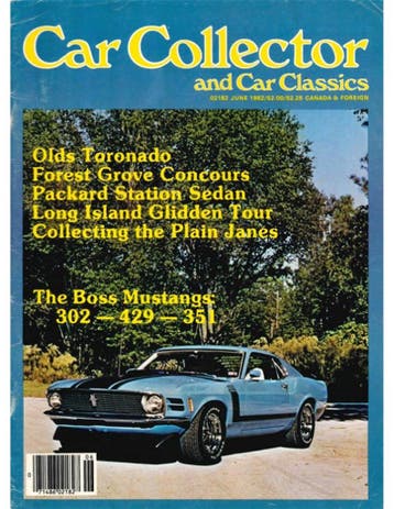 1982 CAR COLLECTOR AND CAR CLASSICS MAGAZINE 06 ENGELS, Nieuw, Author