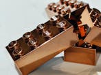 Lego Stenen - Classic - 100x Lego bricks 2x4 in Chrome, Kinderen en Baby's, Speelgoed | Duplo en Lego, Nieuw