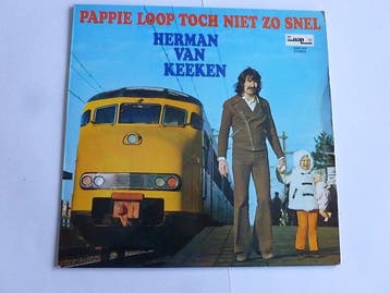 Herman van Keeken  - Pappie loop toch niet zo snel (LP), Ophalen of Verzenden, Zo goed als nieuw