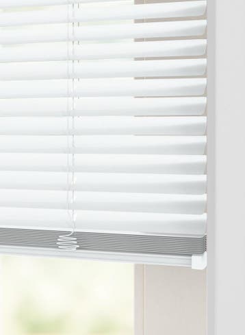HEMA Jaloezie aluminium mat 25mm wit, Huis en Inrichting, Verzenden, Nieuw