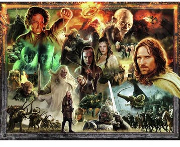 Ravensburger puzzel Lord of the rings: Return of the King -, Ophalen of Verzenden, Nieuw