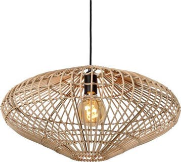 2dekans | Lucide MAGALI - Hanglamp - Ø 56 cm - 1xE27 -, Ophalen of Verzenden, Zo goed als nieuw