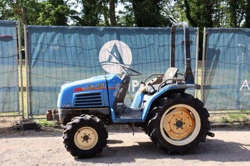 Veiling: Minitractor Iseki Sial 19 Diesel 19pk, Zakelijke goederen, Agrarisch | Tractoren, Ophalen, Gebruikt, Overige merken