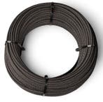 Staalkabel 3 mm, 10 meter gebundeld, zwart, Doe-het-zelf en Verbouw, IJzerwaren en Bevestigingsmiddelen, Verzenden, Nieuw