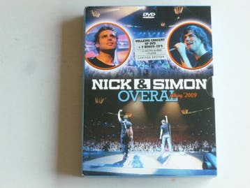 Nick & Simon - Overal Ahoy 2009 (2 CD + DVD) + boekje, poste, Ophalen of Verzenden, Zo goed als nieuw