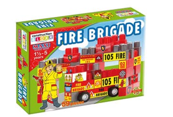Doos met blokken Brandweer 59 stuks (Dohany Maxi Blokken), Ophalen of Verzenden, Nieuw