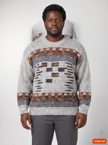 NOBRAND Truien Heren maat XL Grijs Vintage, Ophalen of Verzenden, Nieuw