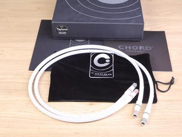 Chord Company ChordMusic high end audio interconnects RCA 1,, Ophalen of Verzenden, Gebruikt, Overige kabels