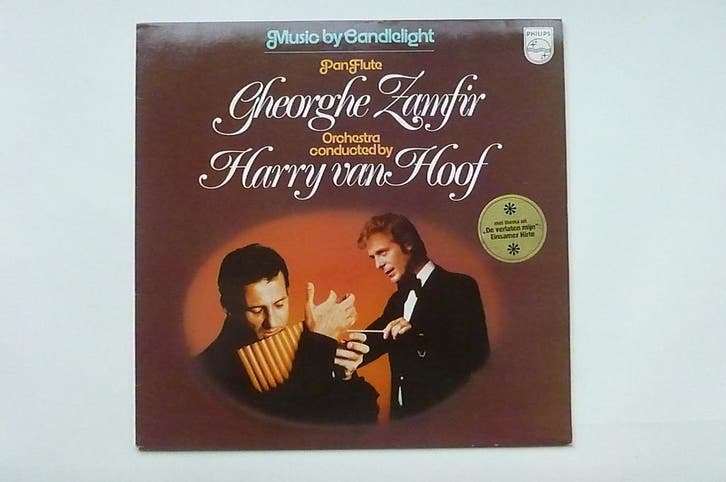 Gheorghe Zamfir & Harry van Hoof - Music by Candlelight (LP), Cd's en Dvd's, Vinyl | Klassiek, Zo goed als nieuw, Ophalen of Verzenden