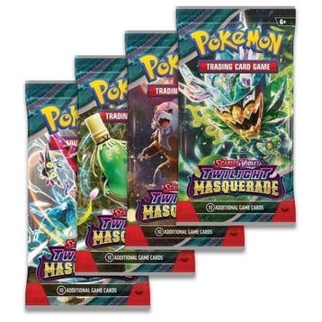 Pokemon TCG Scarlet & Violet Twilight Masquerade Booster, Ophalen of Verzenden, Nieuw